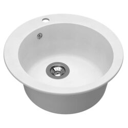 Кухонная мойка + смеситель Dr.Gans Gala + SanDonna F7073 (White) Thumb