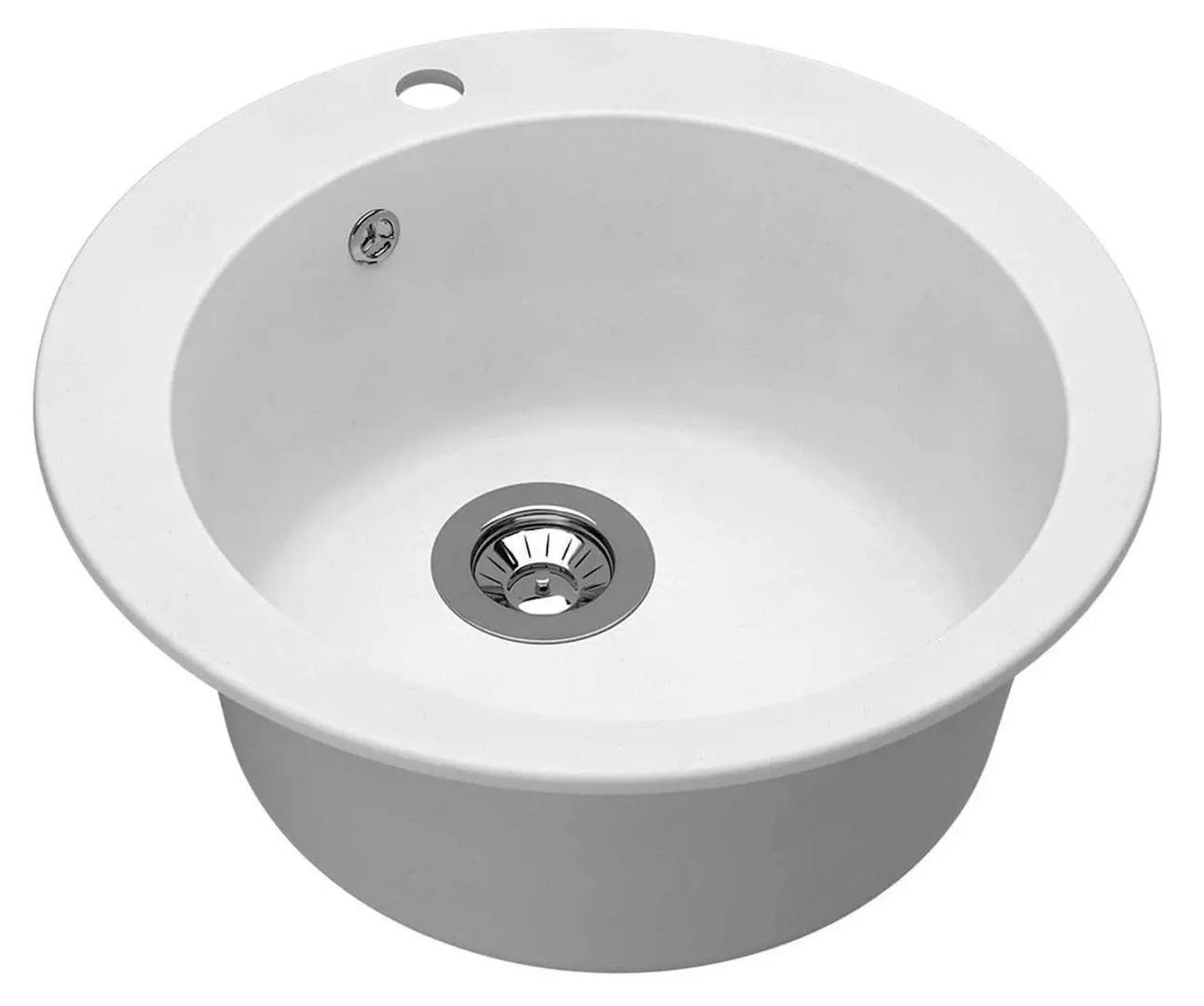 Кухонная мойка + смеситель Dr.Gans Gala + SanDonna F7073 (White) - 4