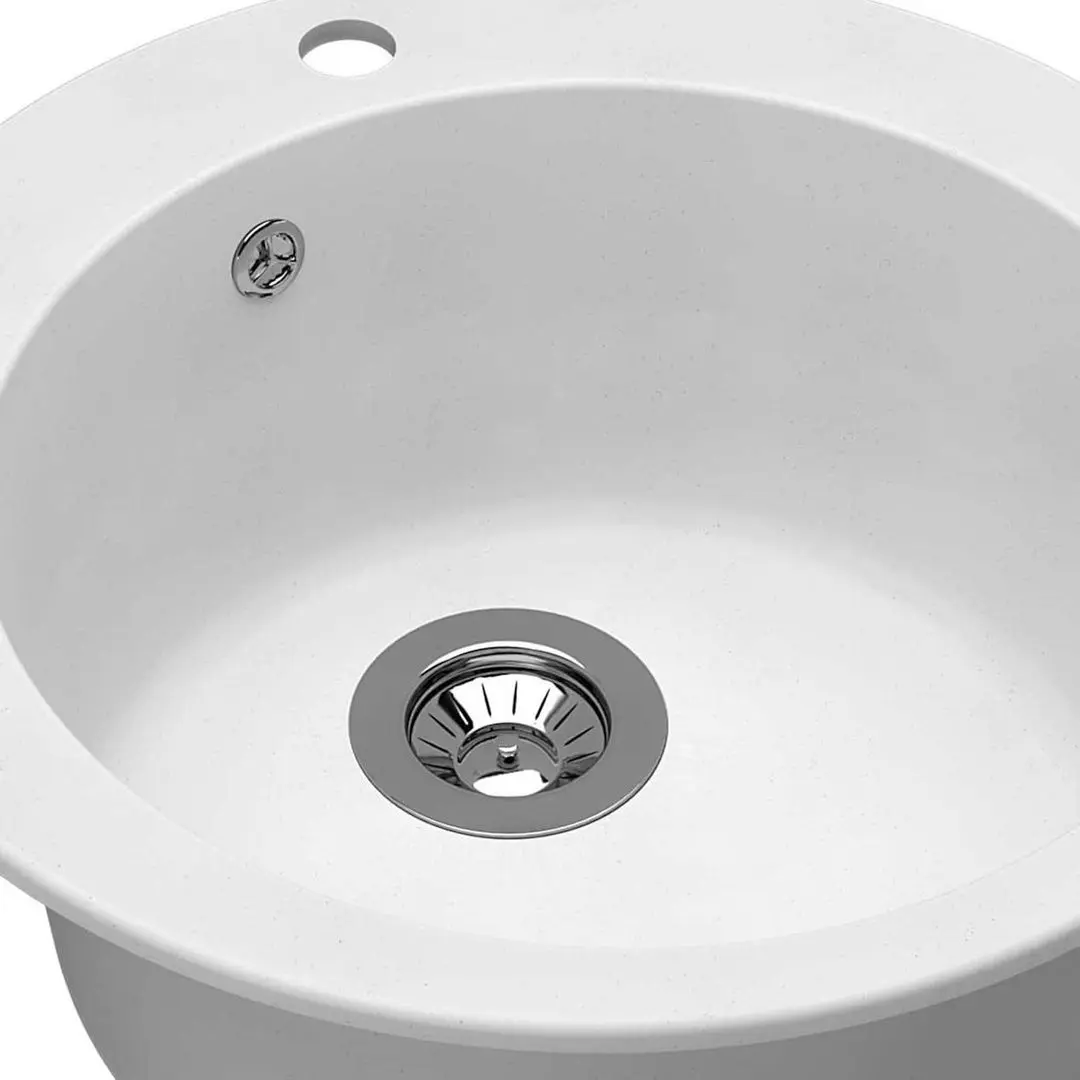 Кухонная мойка + смеситель Dr.Gans Gala + SanDonna F7073 (White) - 5