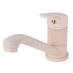 Кухонная мойка + смеситель Dr.Gans Nica 470+SanDonna F1066 (Beige) Thumb