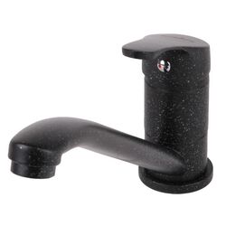 Кухонная мойка + смеситель Dr.Gans Nica 470+SanDonna F1066 (Black) Thumb