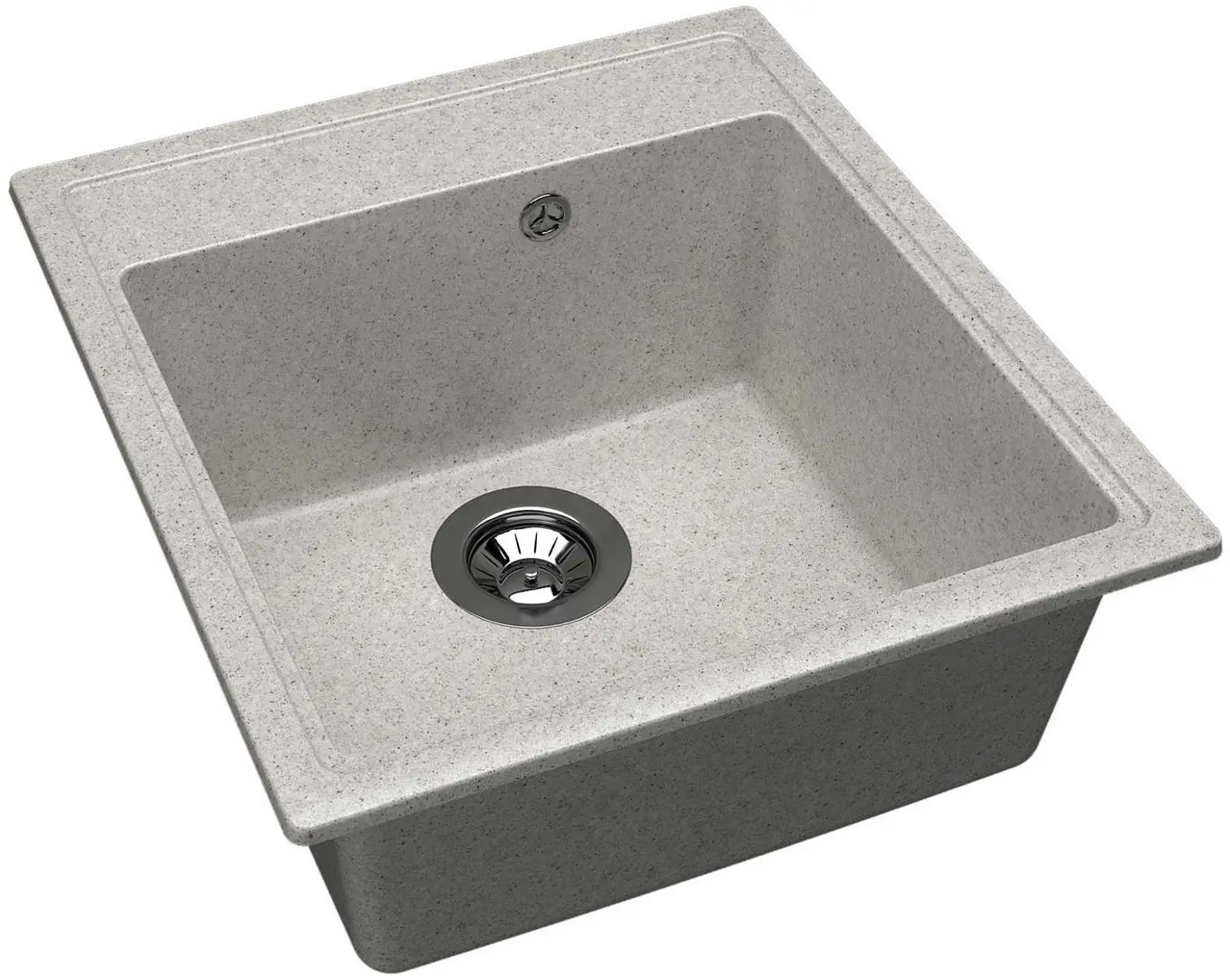 Кухонная мойка + смеситель Dr.Gans Nica 470+SanDonna F1069 (Grey) - 2