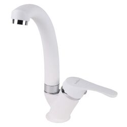 Кухонная мойка + смеситель Dr.Gans Nica 470+SanDonna F1069 (White) Thumb