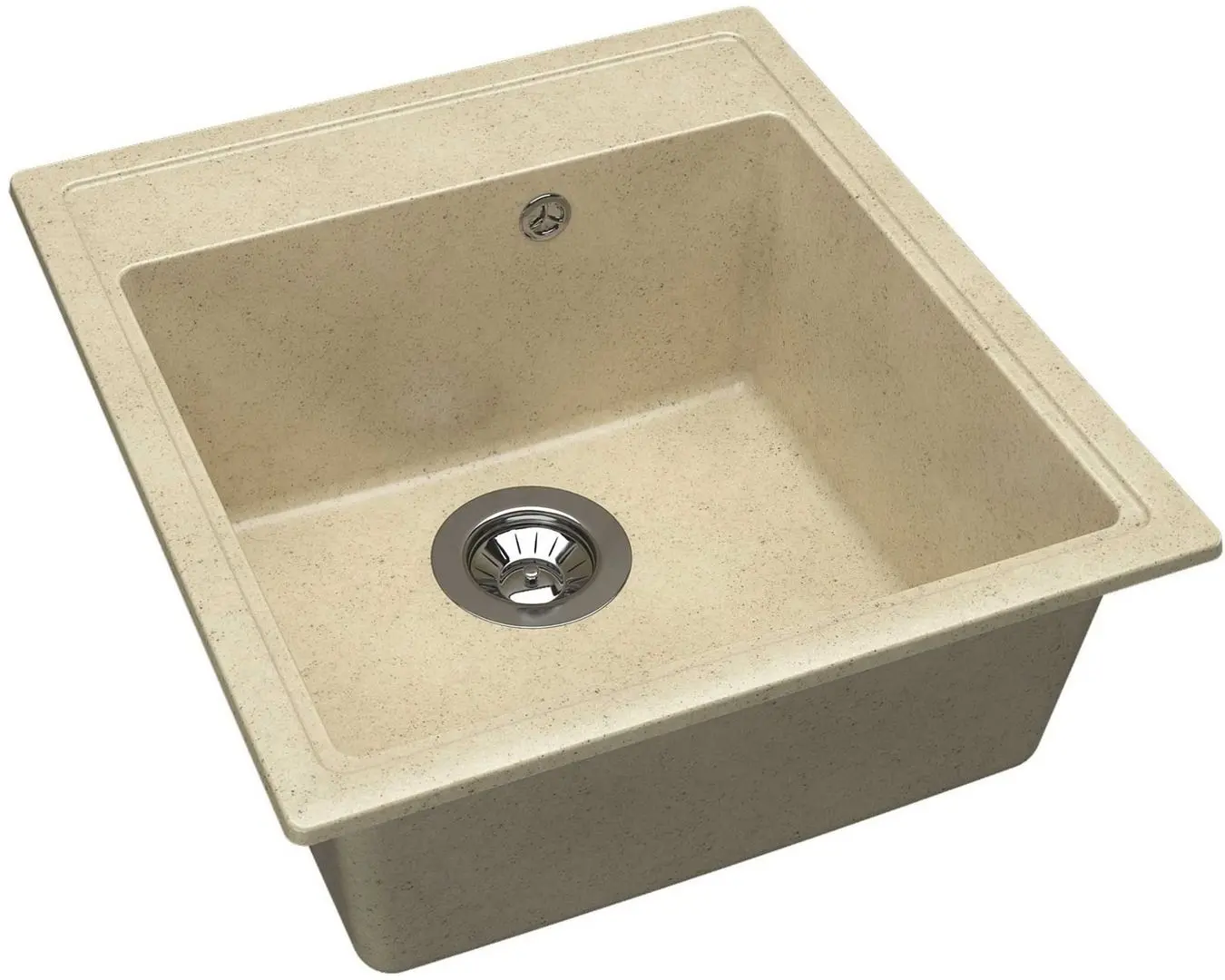 Chiuveta + baterie Dr.Gans Nica 470+SanDonna F7073 (Beige) - 2