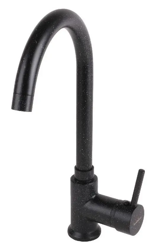 Кухонная мойка + смеситель Dr.Gans Nica 470+SanDonna F7073 (Black) - 3