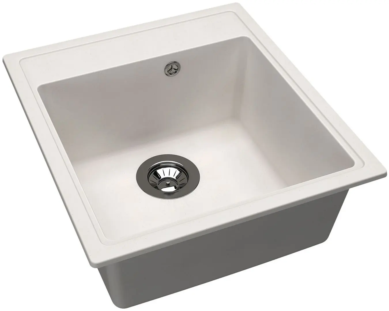 Chiuveta + baterie Dr.Gans Nica 470+SanDonna F7103 (White) - 2