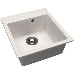 Кухонная мойка + смеситель Dr.Gans Nica 470+SanDonna F9995 (White) Thumb