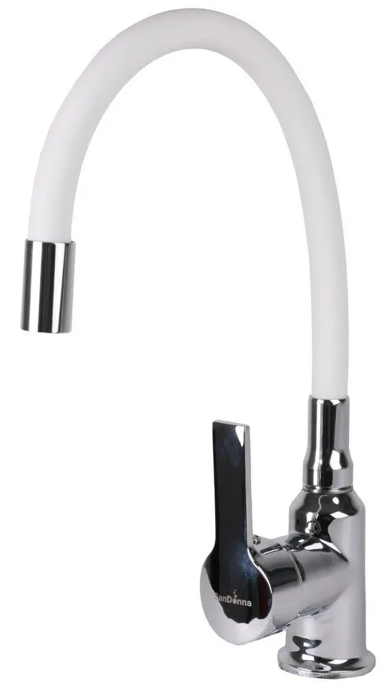 Кухонная мойка + смеситель Dr.Gans Nica 470+SanDonna F9995 (White) - 4