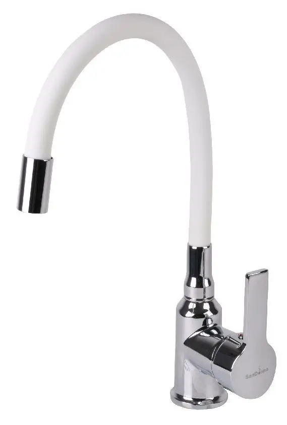 Кухонная мойка + смеситель Dr.Gans Nica 470+SanDonna F9995 (White) - 3