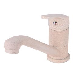 Кухонная мойка + смеситель Dr.Gans Nica 570+SanDonna F1066 (Beige) Thumb