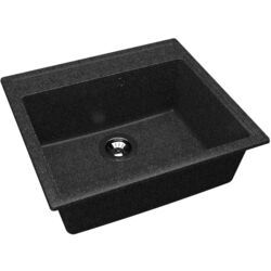 Кухонная мойка + смеситель Dr.Gans Nica 570+SanDonna F1066 (Black) Thumb