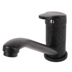 Кухонная мойка + смеситель Dr.Gans Nica 570+SanDonna F1066 (Black) Thumb