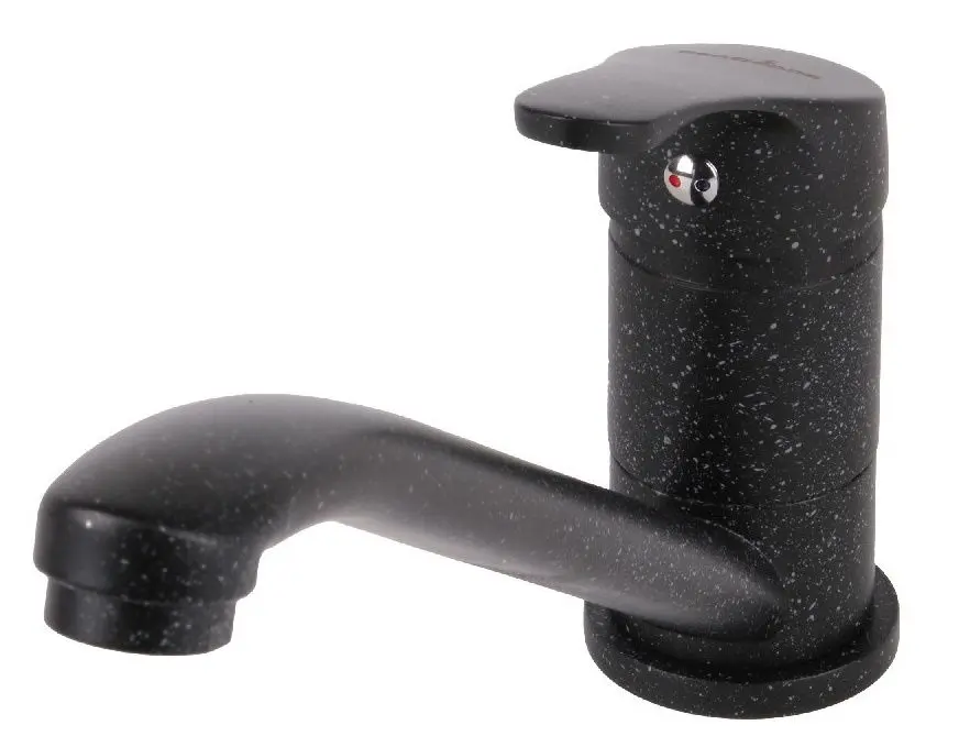 Кухонная мойка + смеситель Dr.Gans Nica 570+SanDonna F1066 (Black) - 5