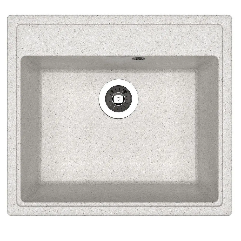 Кухонная мойка + смеситель Dr.Gans Nica 570+SanDonna F1066 (Grey) - 3