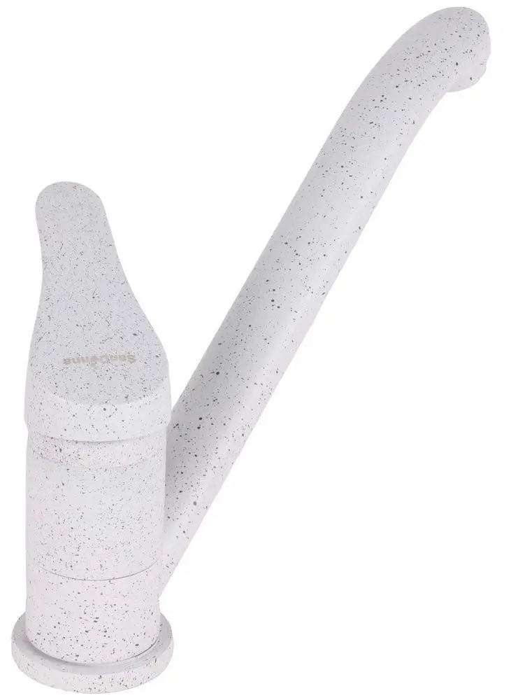 Кухонная мойка + смеситель Dr.Gans Nica 570+SanDonna F1066 (Grey) - 5