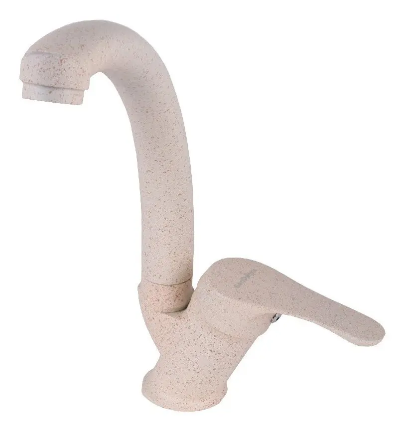 Кухонная мойка + смеситель Dr.Gans Nica 570+SanDonna F1069 (Beige) - 3