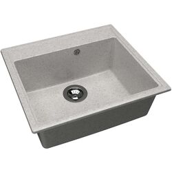 Кухонная мойка + смеситель Dr.Gans Nica 570+SanDonna F1069 (Grey) Thumb