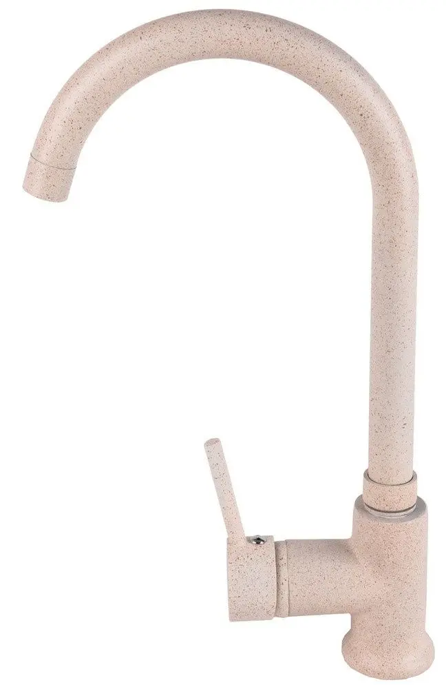 Кухонная мойка + смеситель Dr.Gans Nica 570+SanDonna F7073 (Beige) - 5
