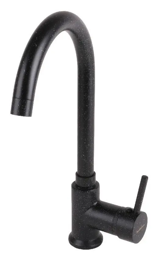 Chiuveta + baterie Dr.Gans Nica 570+SanDonna F7073 (Black) - 3