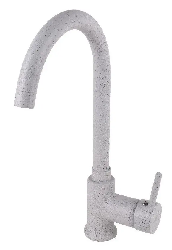 Кухонная мойка + смеситель Dr.Gans Nica 570+SanDonna F7073 (Grey) - 3