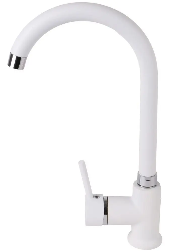 Кухонная мойка + смеситель Dr.Gans Nica 570+SanDonna F7073 (White) - 5