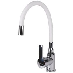 Кухонная мойка + смеситель Dr.Gans Nica 570+SanDonna F9995 (White) Thumb