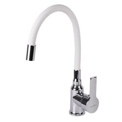 Кухонная мойка + смеситель Dr.Gans Nica 570+SanDonna F9995 (White) Thumb