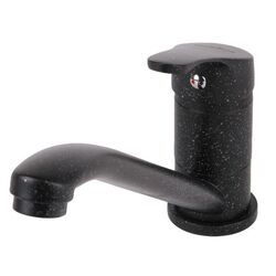 Кухонная мойка + смеситель Dr.Gans Nica 580+SanDonna F1066 (Black) Thumb