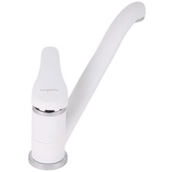 Кухонная мойка + смеситель Dr.Gans Nica 580+SanDonna F1066 (White) Thumb