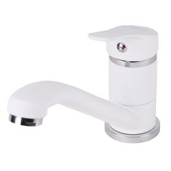 Кухонная мойка + смеситель Dr.Gans Nica 580+SanDonna F1066 (White) Thumb