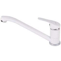 Кухонная мойка + смеситель Dr.Gans Nica 580+SanDonna F1066 (White) Thumb