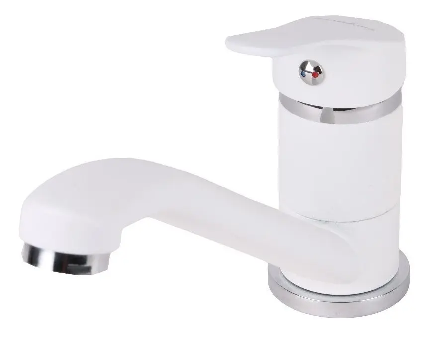 Кухонная мойка + смеситель Dr.Gans Nica 580+SanDonna F1066 (White) - 3