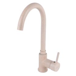 Кухонная мойка + смеситель Dr.Gans Nica 580+SanDonna F7073 (Beige) Thumb