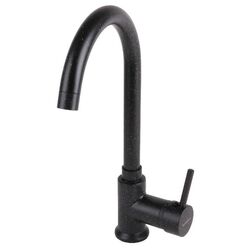 Кухонная мойка + смеситель Dr.Gans Nica 580+SanDonna F7073 (Black) Thumb