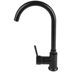 Кухонная мойка + смеситель Dr.Gans Nica 580+SanDonna F7073 (Black) Thumb