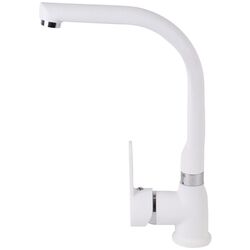 Кухонная мойка + смеситель Dr.Gans Nica 580+SanDonna F7103 (White) Thumb