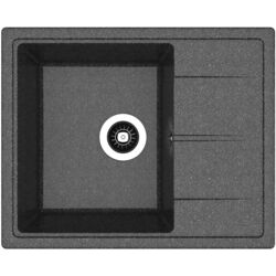 Кухонная мойка + смеситель Dr.Gans Nika 580+SanDonna F1069 (Black) Thumb