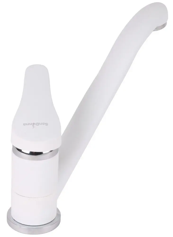 Кухонная мойка + смеситель Dr.Gans Techno 760+SanDonna F1066 (White) - 4