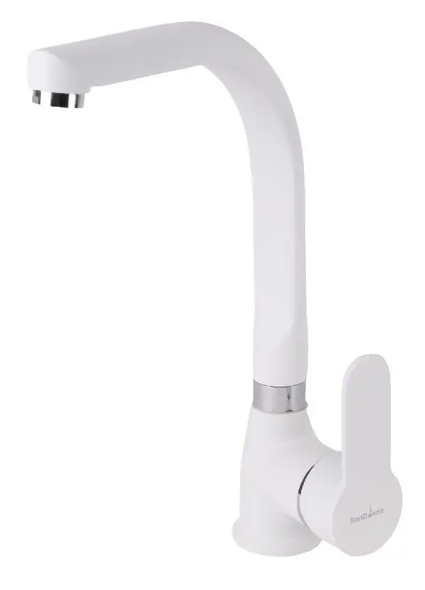 Chiuveta + baterie Dr.Gans Techno 760+SanDonna F7103 (White) - 3