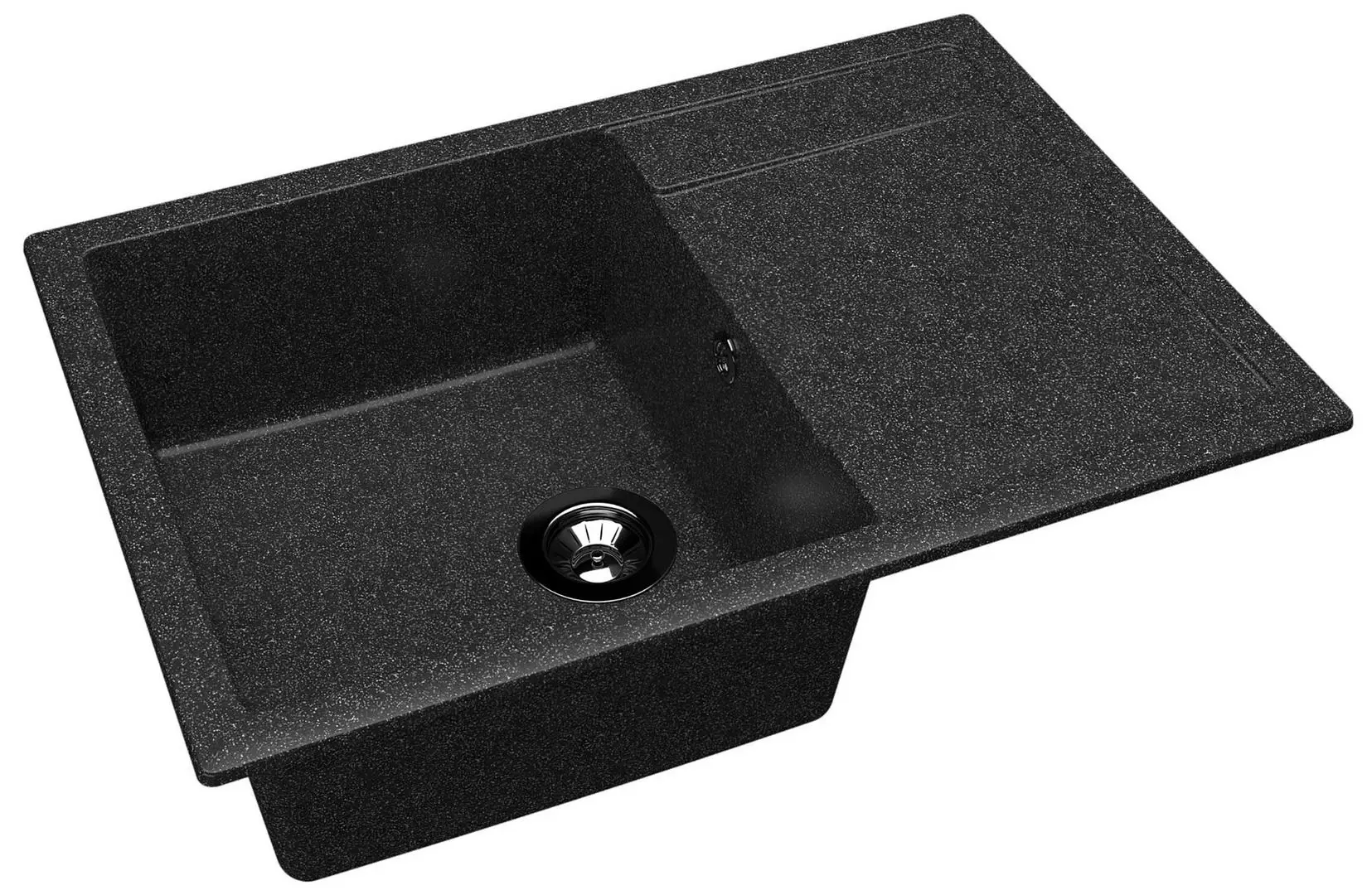 Кухонная мойка + смеситель Dr.Gans Techno 860+SanDonna F1066 (Black) - 2