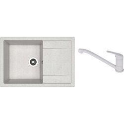 Chiuveta + baterie Dr.Gans Techno 860+SanDonna F1066 (Grey)