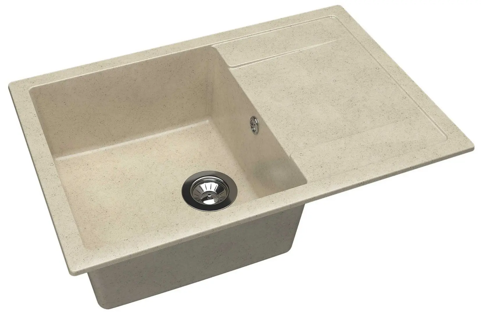 Chiuveta + baterie Dr.Gans Techno 860+SanDonna F1069 (Beige) - 2