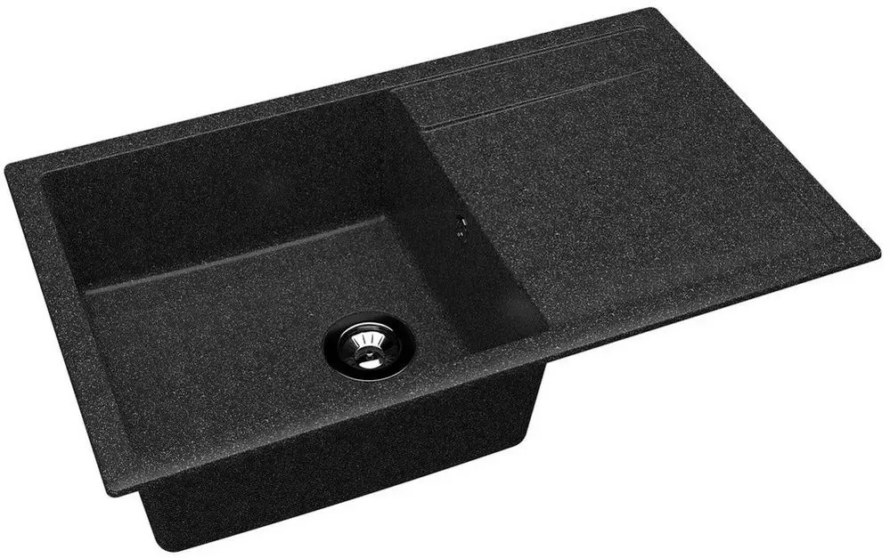 Chiuveta + baterie Dr.Gans Techno 860+SanDonna F1069 (Black) - 3