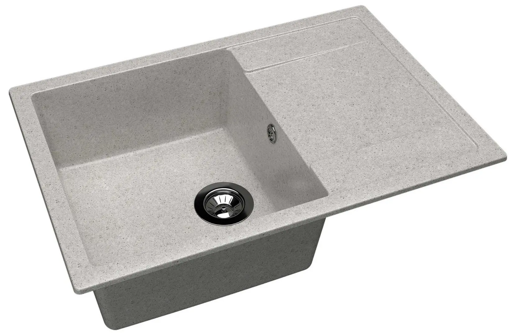 Chiuveta + baterie Dr.Gans Techno 860+SanDonna F1069 (Grey) - 2