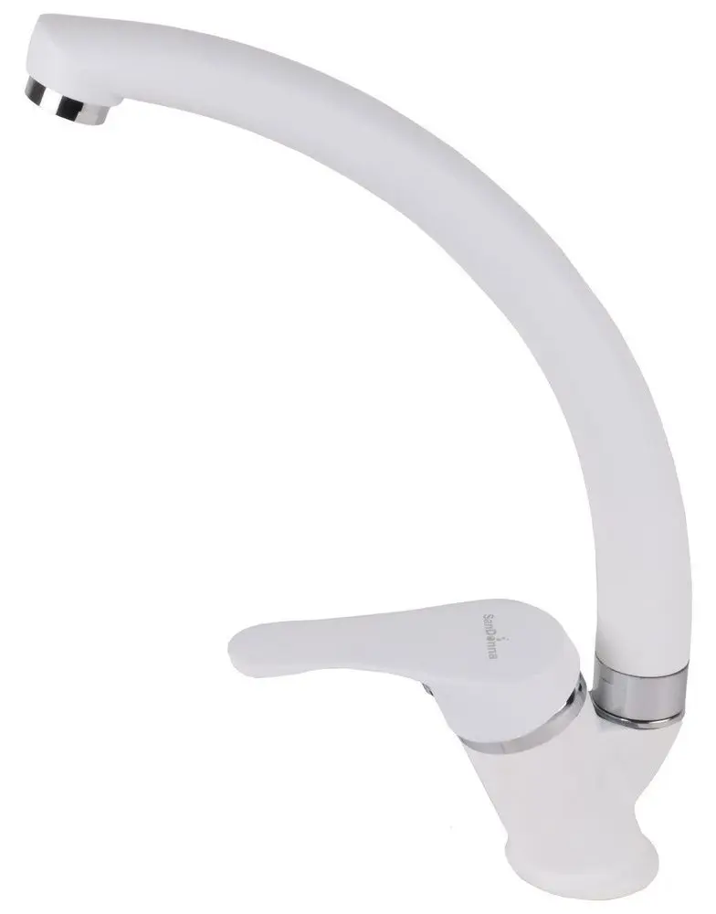 Кухонная мойка + смеситель Dr.Gans Techno 860+SanDonna F1069 (White) - 5