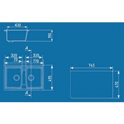 Кухонная мойка Elefant E-42-310 (Gray) Thumb