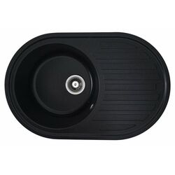 Кухонная мойка Elefant Lira 7750 (Metallic Black)