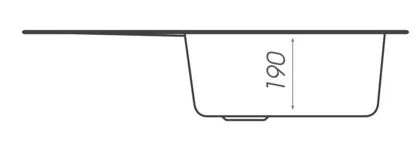 Chiuveta Elefant Lira 7750 (Metallic Black)