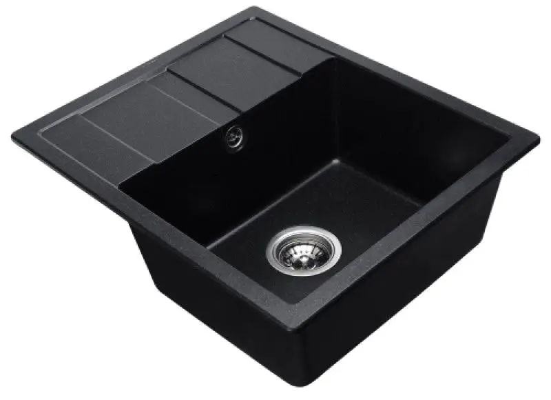 Кухонная мойка Elefant Premium Aria 5852 (Metallic Black) - 2