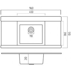 Chiuveta Elefant Premium Atlas 9651 (Metallic Black) Thumb